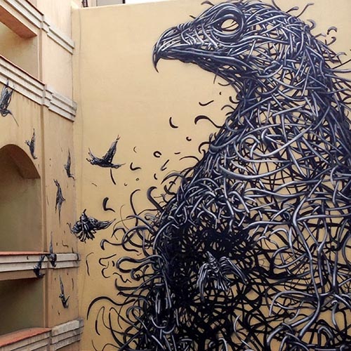 نام: Graffiti Street Art Eagle Character by Daleast 4.jpg نمایش: 5030 اندازه: 85.0 کیلو بایت